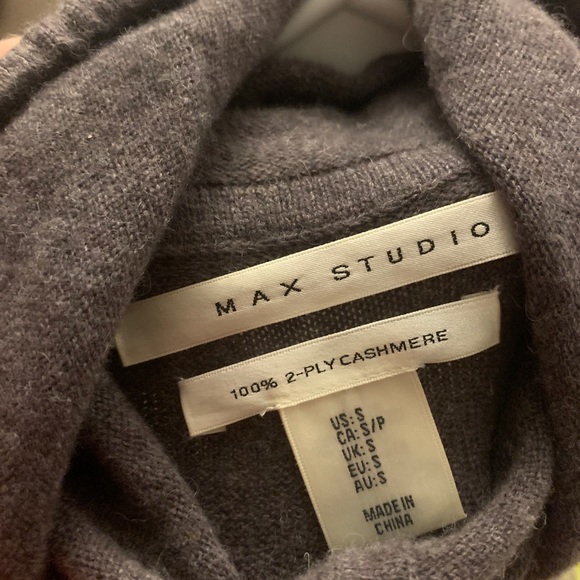 Max Studio | Cashmere cowl neck sweater - Picture 6 of 6